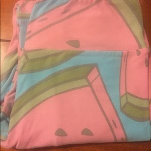 LuLaRoe watermelon leggings